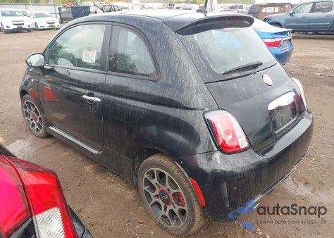2013 Fiat 500 Turbo из США, поврежденный, VIN 3C3CFFHH7DT544355